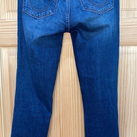 𝅺TRUE Religion Blue Sara Cigarette Jeans Size 26 - Picture 11 of 14
